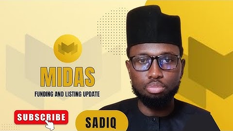 MIDAS AIRDROP FUNDING AND LISTING UPDATE 