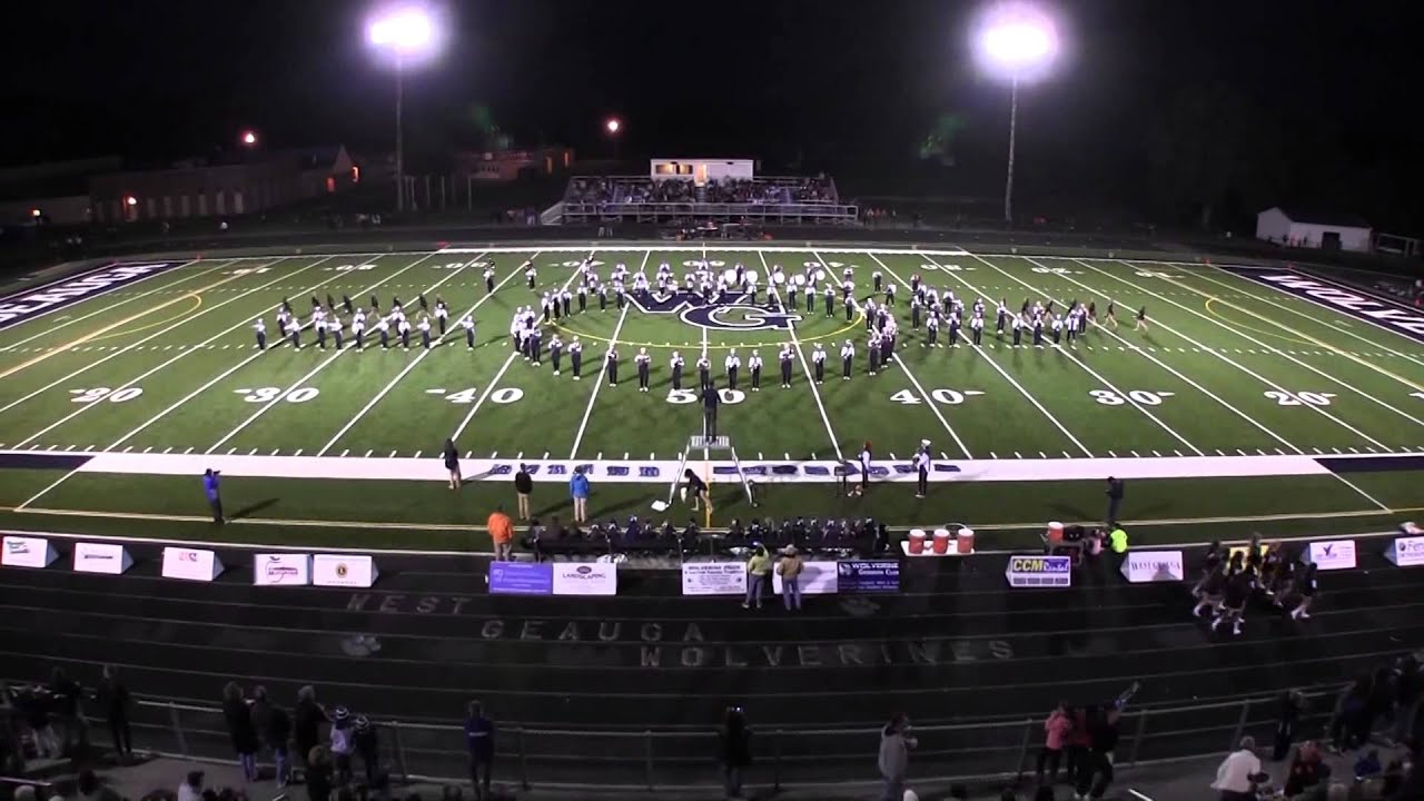 West Geauga Marching Band 'Classical Thunder' September 12, 2014