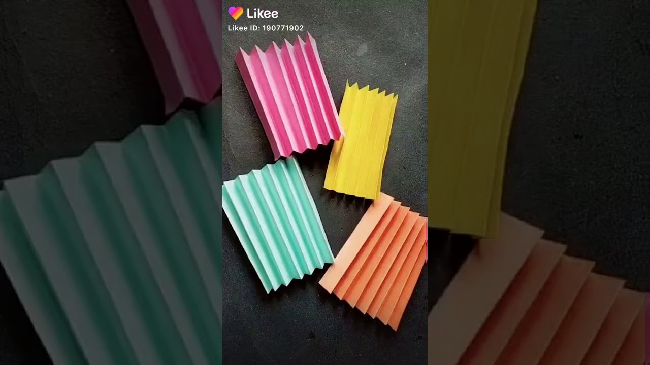 Cara membuat kipas dari kertas origami YouTube