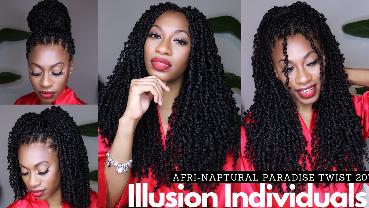 New Braid Pattern Illusion Individuals Crochet ft. Paradise Twist 20