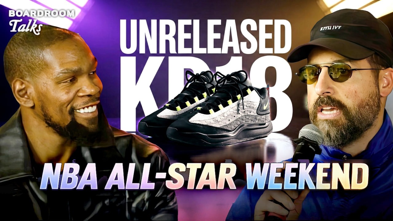 Kevin Durant Reveals Ultra-Rare, Unreleased KD 18 at NBA All-Star