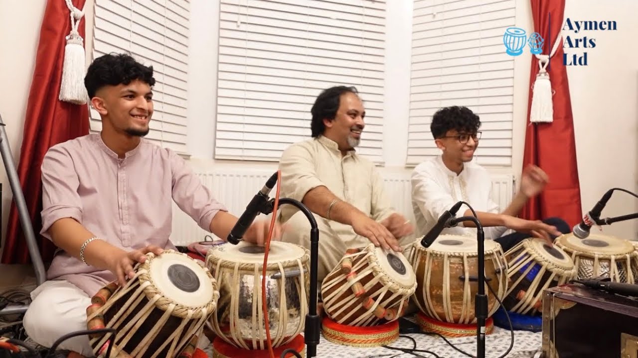 Shahbaz Hussain and Sons  Tabla Solo  Teentaal