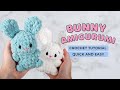 Finish in less than 1 hour how to crochet a bunny quick bunny amigurumi tutorial