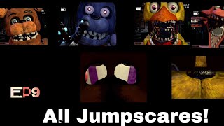 All Jumpscares! | The Nights At Pizzahouse EP9