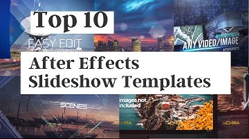 Top 10 After Effects Slideshow Templates - After Effects Templates