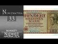 Niemieckie banknoty - hiperinflacja - Numizmatyka cz. 33