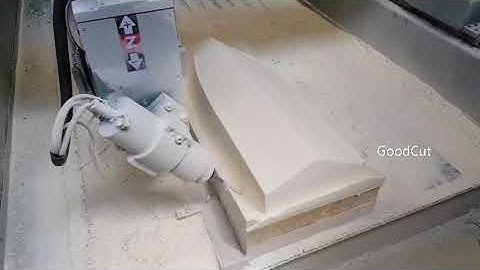 GoodCut Good Price 4 Axis CNC Router with 180 Degree Swinging Spindle for Wood Material 3D Engraving