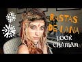 DIY HACER Y PONER RASTAS DE LANA + maquillaje
