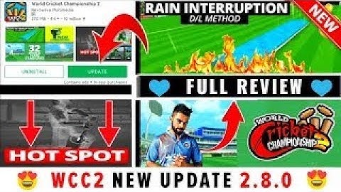 WCC2 New Update 2.8.2 Review | How To use rain interruption feature in WCC2