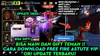 UPDATE‼️ BISA MAIN TERUS ✅CARA DOWNLOAD FF KIPAS BETA VIP ORI BISA KILL UPDATE TERBARU 2026 😳 screenshot 1