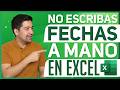 ¿Cómo Convertir FECHA a TEXTO en Excel? (Fórmula y Formato)