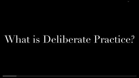 What is Deliberate Practice? Let Scott D. Miller explain...