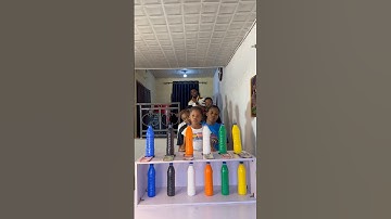 The most entertaining six (6) bottle color matching challenge ever