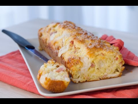 cake-chèvre-jambon