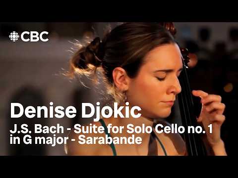 'J.S. Bach - Suite for Solo Cello no. 1 in G major - Sarabande' by Denise Djokic 'J.S. Bach - Suite for Solo Cello no. 1 in G major - Sarabande' by Denise Djokic