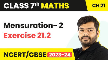 RD Sharma Class 7 Chapter 21 | Mensuration- 2 Ex. 21.2 | Class 7 Maths RD Sharma Solutions