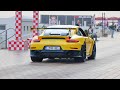 Supercars arriving at Zoute GT Tour 2023 | GT2RS, SPECTRE , STO, F812, ...