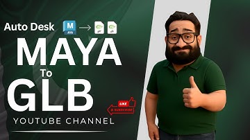 Maya to glTF & GLB: The ULTIMATE Export Guide! (using SimLab Exporter)