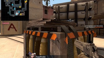 CSGO faceit - Deagle ACE,eco round (Super Rookie VACshot)