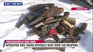 Operation Safe Haven Officials Seize Over 130 Weapons