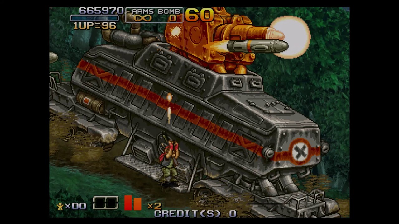 metal slug 6 arcade side art