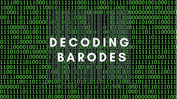 Decoding Barcodes (UPC) in Binary