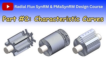 Characteristic curves of a synchronous reluctance motor (Part 2)
