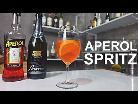 How to make an Aperol Spritz - 2 WAYS....