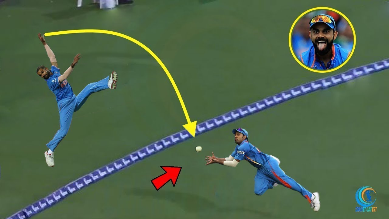 Best Boundary Catches in Cricket history by one hand // Royal Sports ...