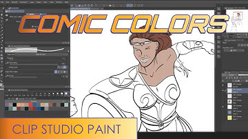 How To Use Clip Studio Paint for Coloring Comics