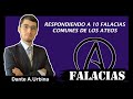 Respondiendo a 10 falacias comunes de los ateos