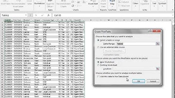 Excel 2013 Video 23 The GETPIVOTDATA function Part 1  Incidentally how to produce a basic pivotable