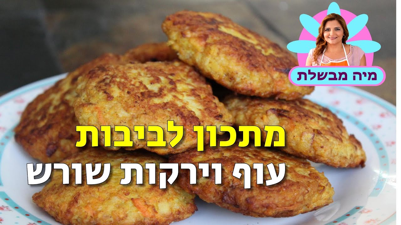 מתכון לביבות עוף - 10 דקות ומוכן