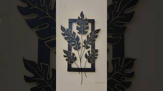 DIY Wall Decor Idea | Easy Handmade Home Decoration✨ #diy #shorts #viral #cardboardcraft #shortvideo