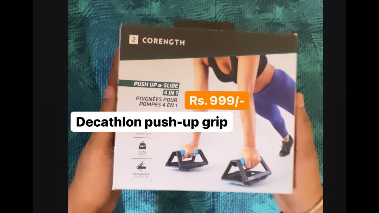 Decathlon Strength Training 4in1 PushUp Grips YouTube