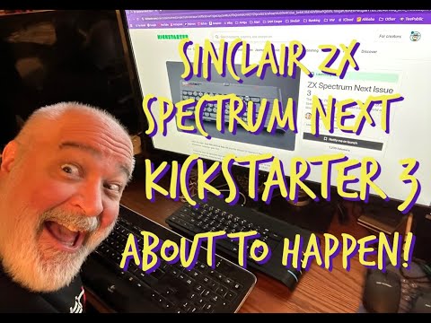 Sinclair ZX Spectrum NEXT Kickstarter #3 About To Happen