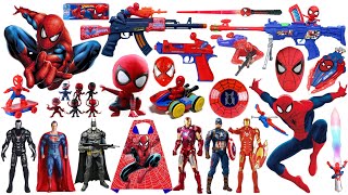 Spider Man action doll | Marvel popular toy collection | Marvel toy gun collection unboxing