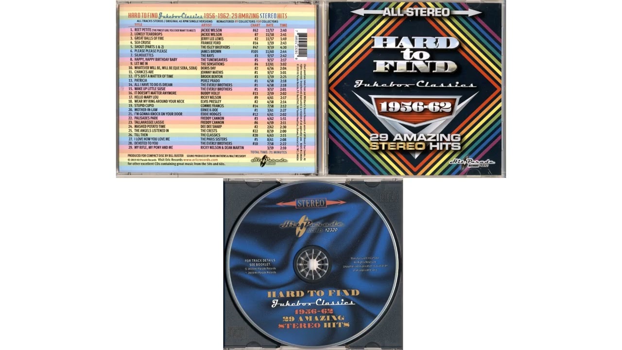 Hard To Find Jukebox Classics 1956-1962: 29 Amazing Stereo