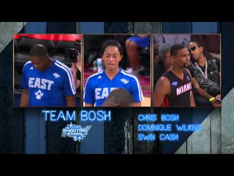 NBA All Star Weekend Sears Shooting Stars Recap February 15 2014 NBA 2013 14 Season
