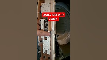 👉 The “DE” error code usually means Door lock sensor problem