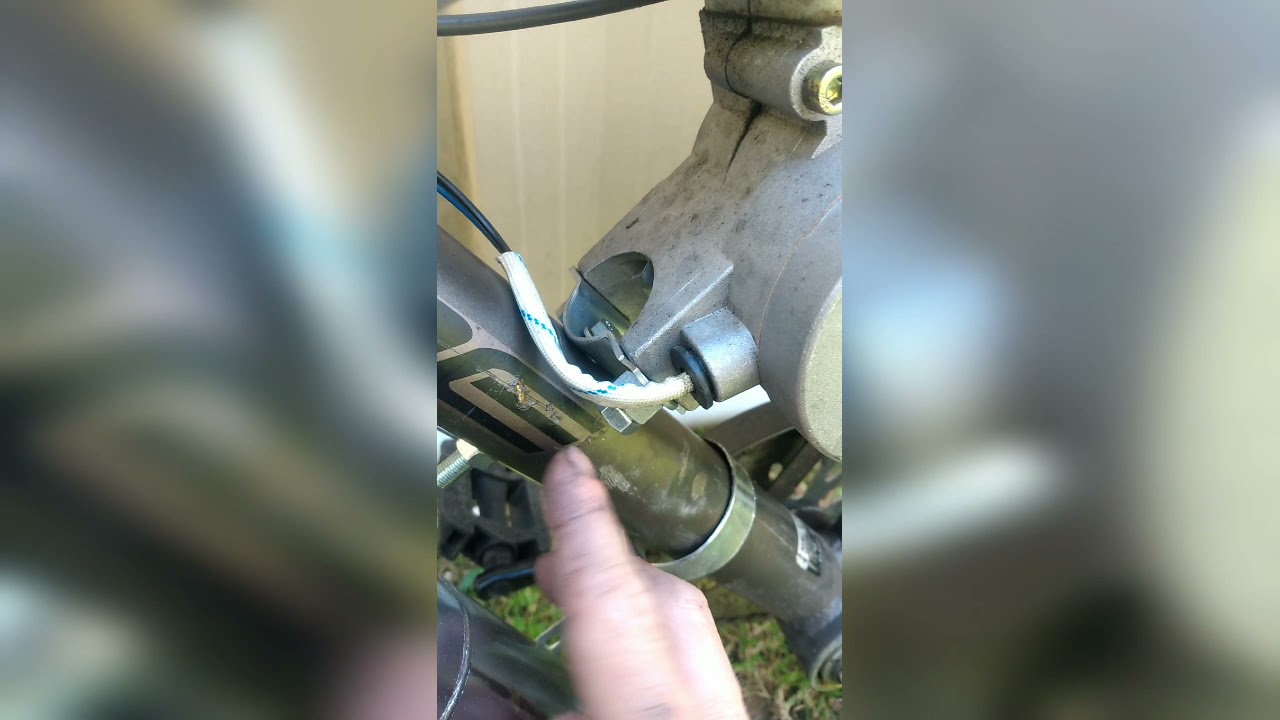 Motorized bike front drive sprocket wore out YouTube