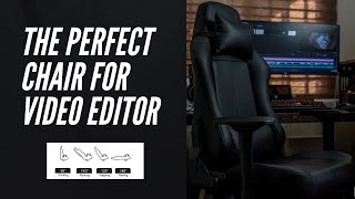 The Perfect Chair for Video Editor  | EVIS BIZIO SERIES