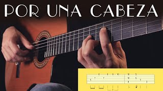 Por Una Cabeza (Tango) = Fingerstlye Guitar Cover + TABs chords