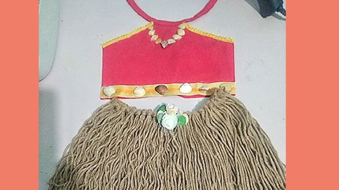 Resenha conjunto Moana baby em crochê 