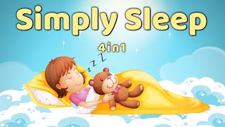 Sleep Meditations for Kids | SIMPLY SLEEP 4in1 | Bedtime Sleep Stories for Children