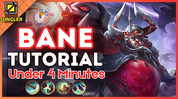 4-Minute Bane Tutorial in Jungle || (MLBB S36) 2025