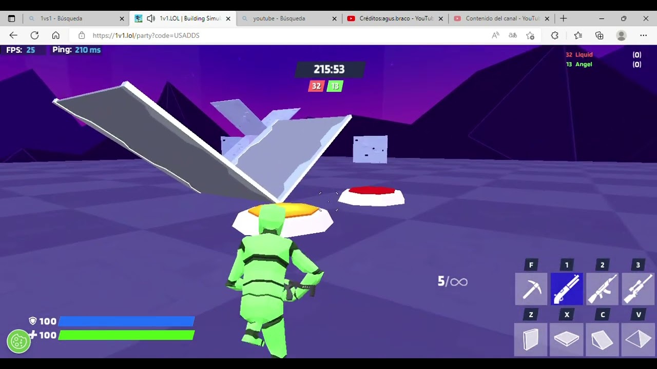 1v1 LOL Building Simulator, Battle Royale & Shooting Game y 4 páginas más  Perfil 1 Microsoft​ E - YouTube