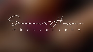 Create Own Signature Logo For Photography | Photoshop Tutorial