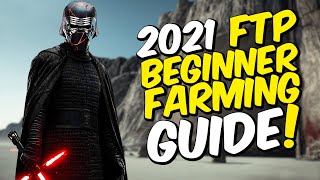 Star Wars: Galaxy of Heroes 2021 F2P Beginner Farming Guide!