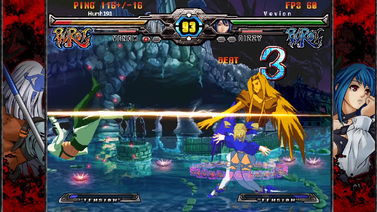 [GGXX AC+R] 1/08/21 Hursh (Venom) vs Vevion (Dizzy) - YouTube